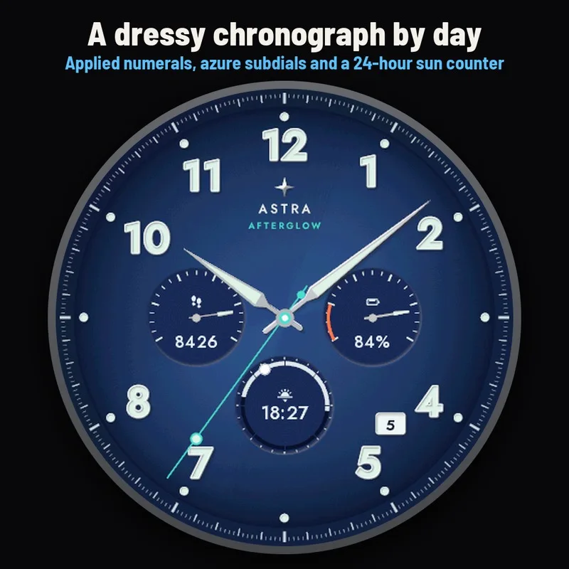 Astra Afterglow watch face, gallery image 3