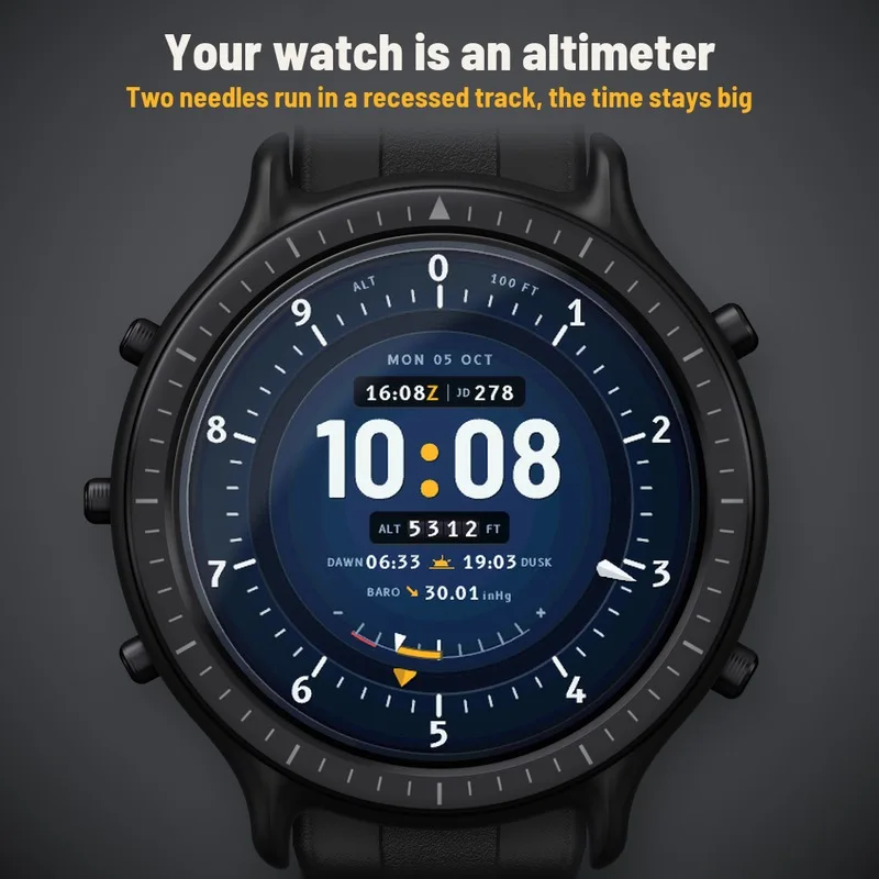 Astra Altimeter watch face, gallery image 1