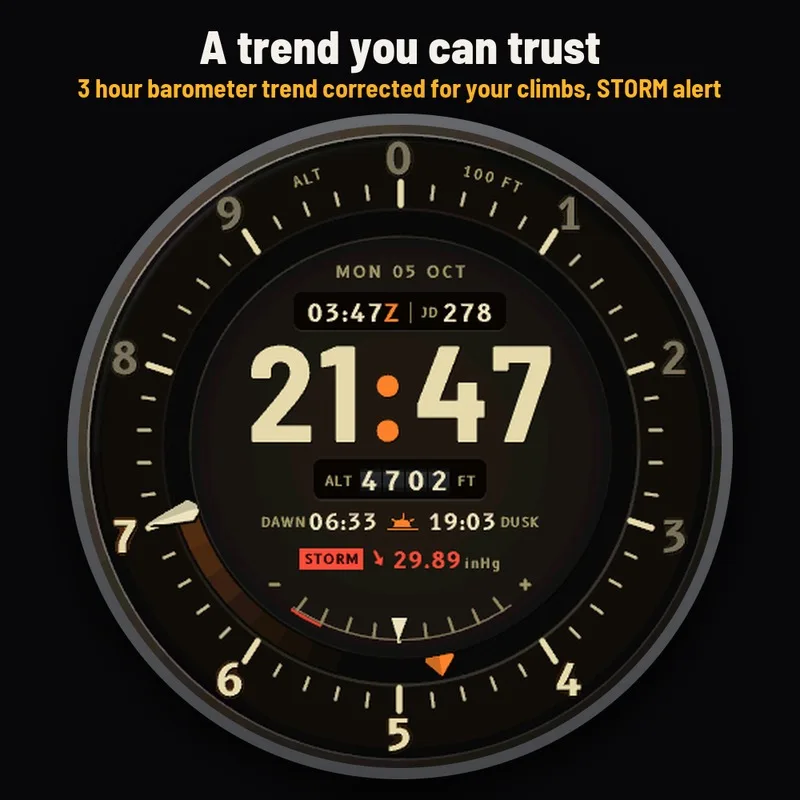 Astra Altimeter watch face, gallery image 2