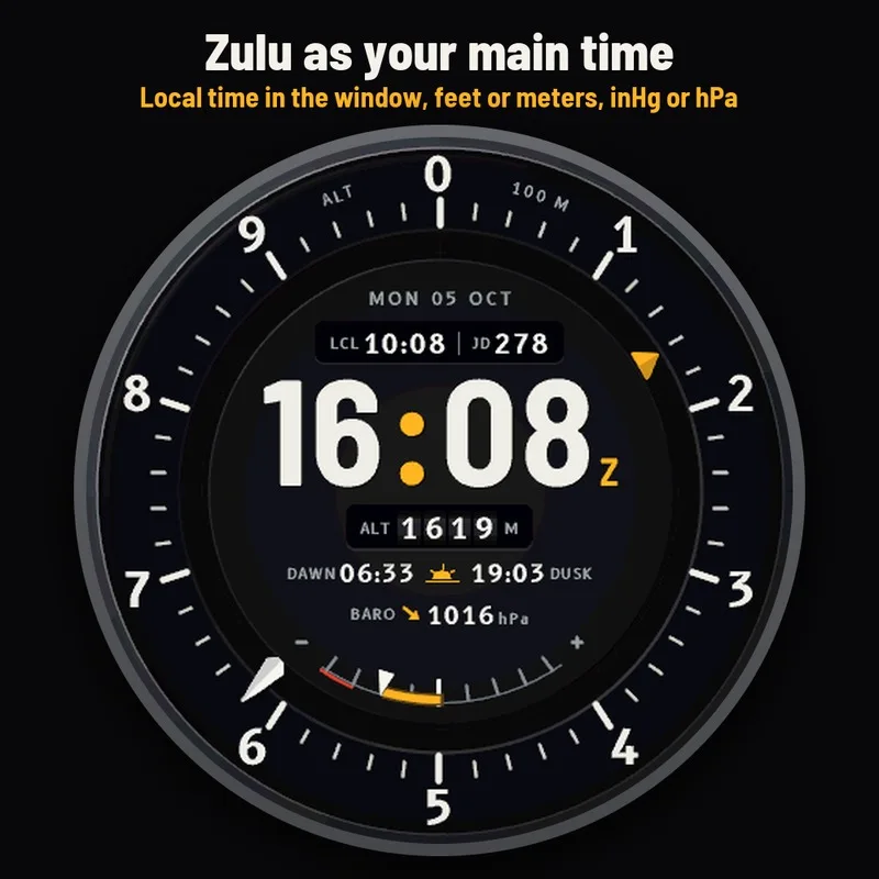 Astra Altimeter watch face, gallery image 4