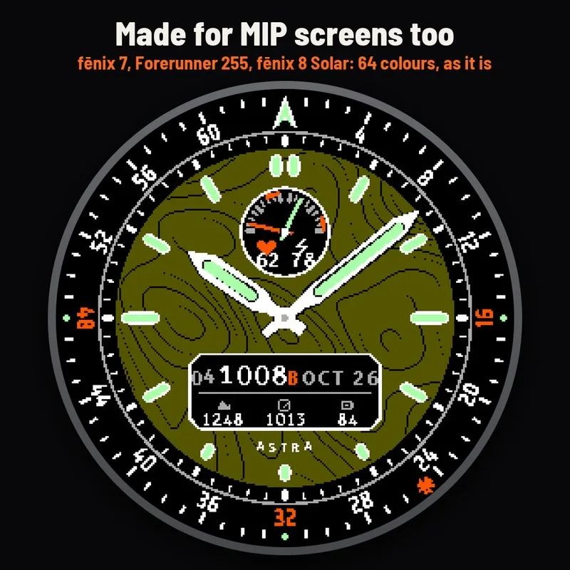 Astra Bearing watch face, gallery image 4