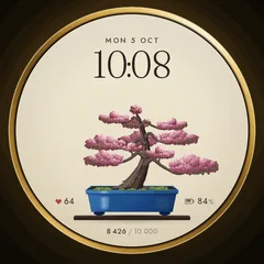 Astra Bonsai watch face preview
