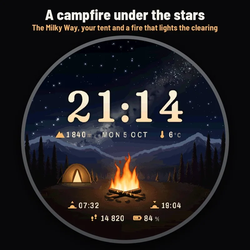 Astra Campfire watch face, gallery image 1