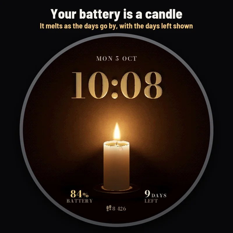 Astra Candle watch face, gallery image 1