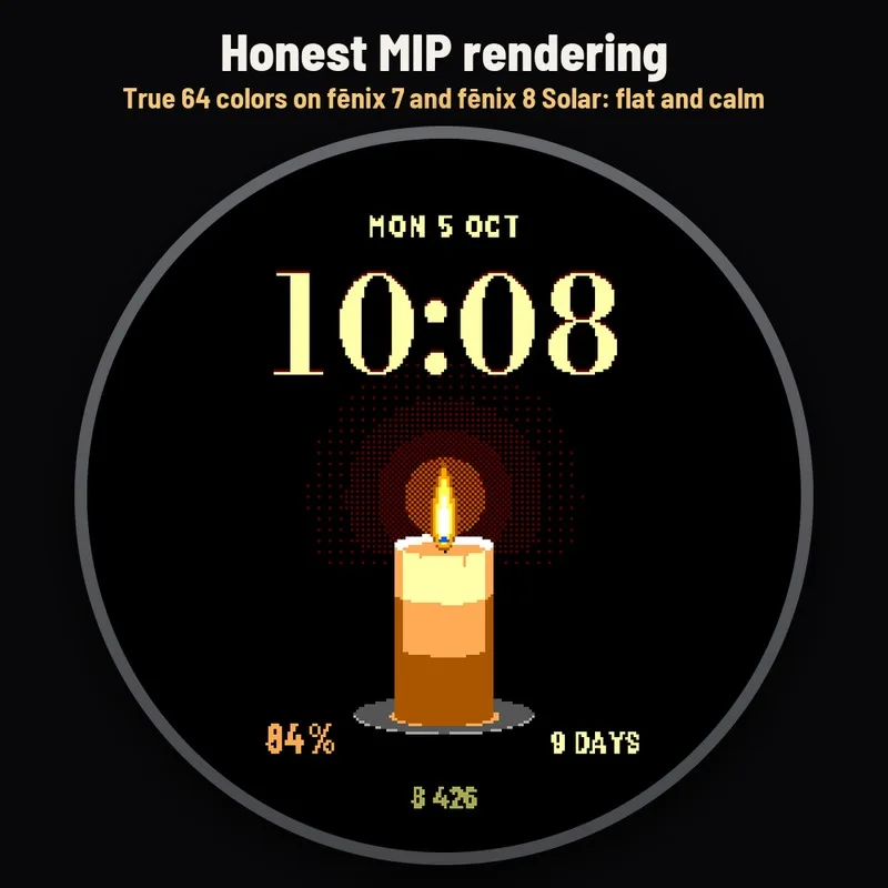 Astra Candle watch face, gallery image 5