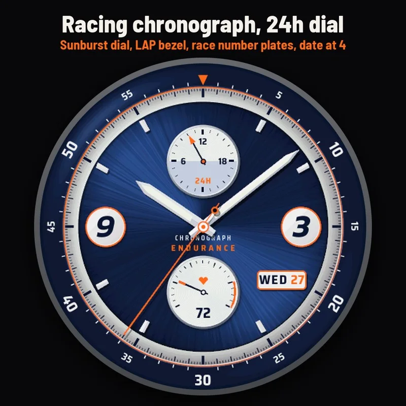 Astra Chrono Endurance Zifferblatt, Galeriebild 1