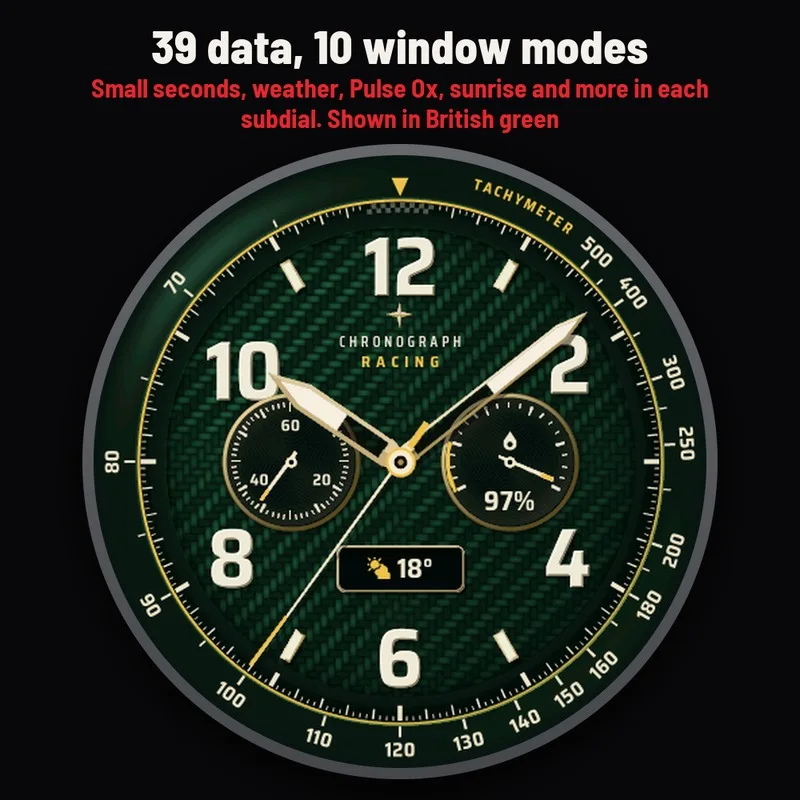 Astra Chrono Racing watch face, gallery image 3