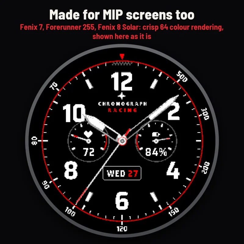 Astra Chrono Racing watch face, gallery image 4