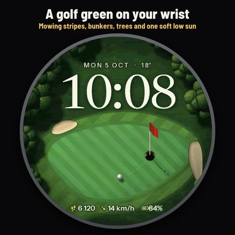 Astra Fairway watch face, gallery image 1