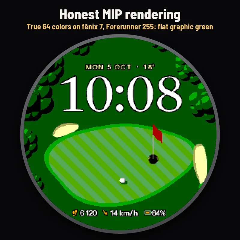 Astra Fairway watch face, gallery image 5