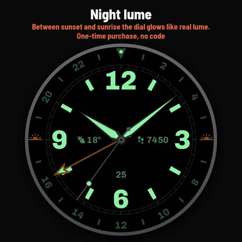 Astra Field GMT watch face, gallery image 5