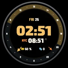 Astra Globe watch face preview