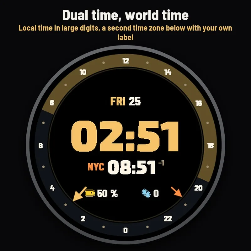 Astra Globe watch face, gallery image 1