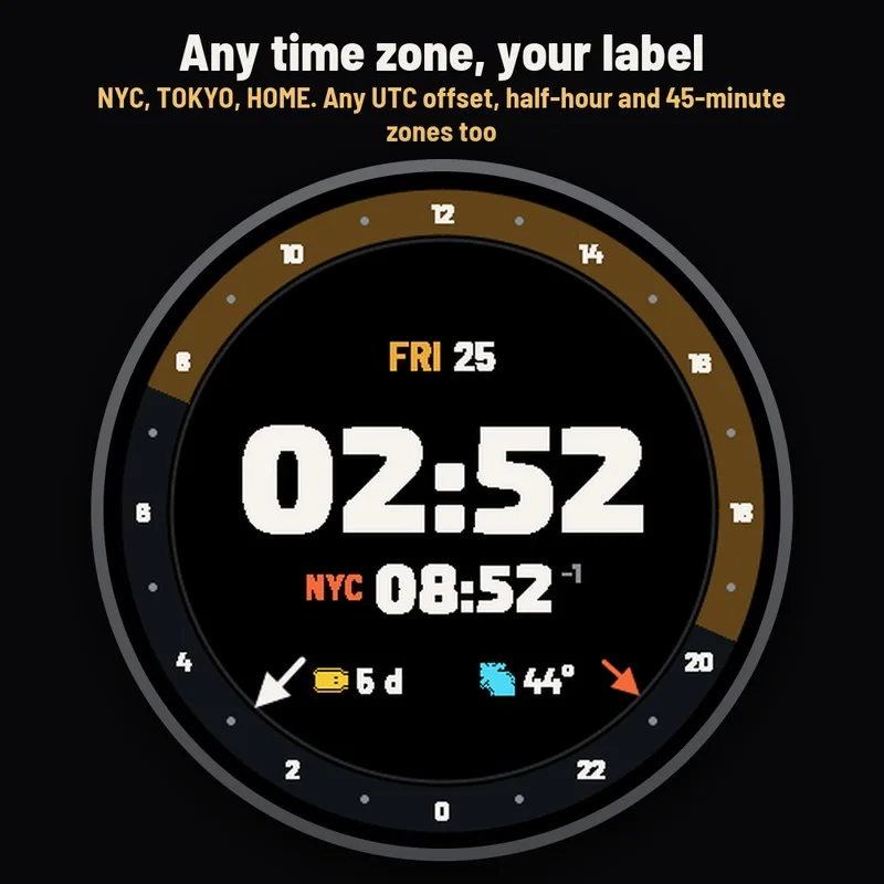 Astra Globe watch face, gallery image 3