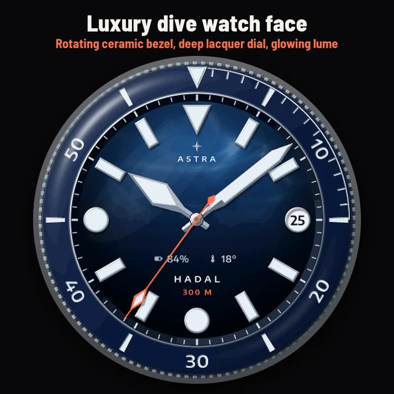 Astra Hadal watch face, gallery image 1