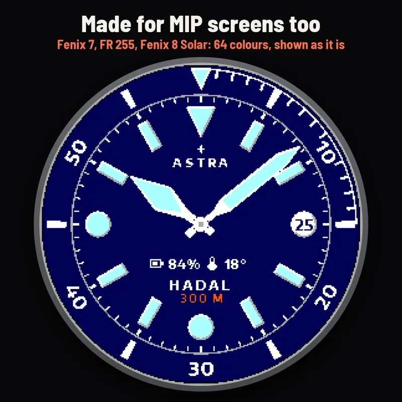 Astra Hadal watch face, gallery image 4
