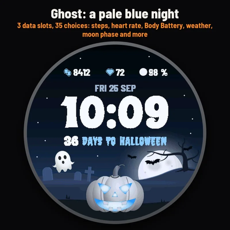 Astra Halloween watch face, gallery image 4