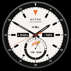 Astra Heliograph watch face preview