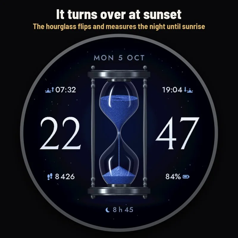 Astra Hourglass watch face, gallery image 2