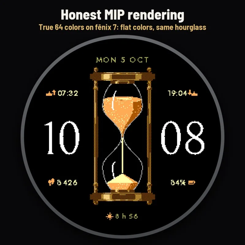 Astra Hourglass watch face, gallery image 4