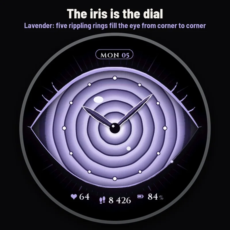 Astra Hypnotic Eye watch face, gallery image 1