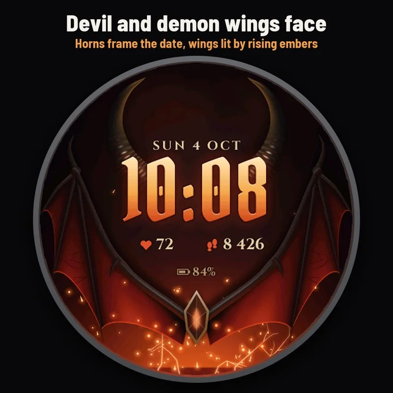 Astra Inferno watch face, gallery image 1