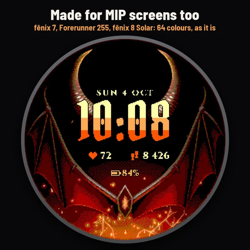 Astra Inferno watch face, gallery image 4