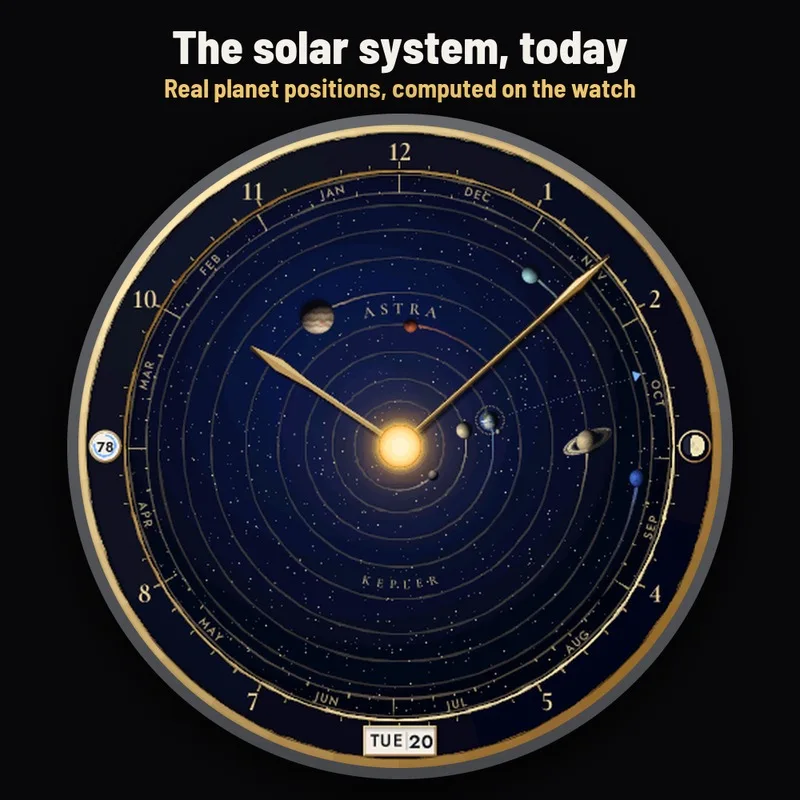 Astra Kepler watch face, gallery image 1