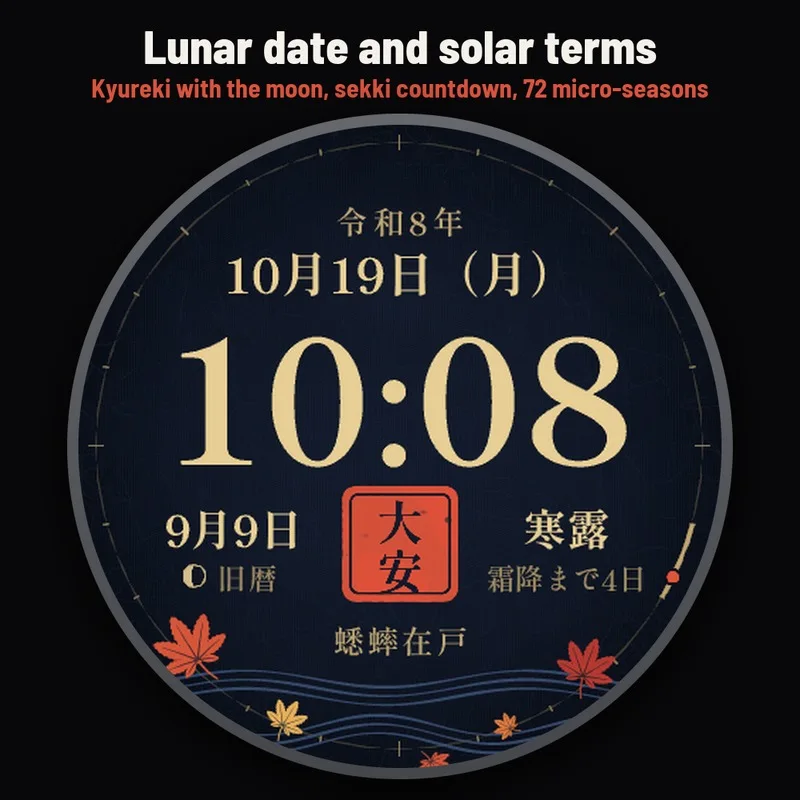 Astra Koyomi watch face, gallery image 2