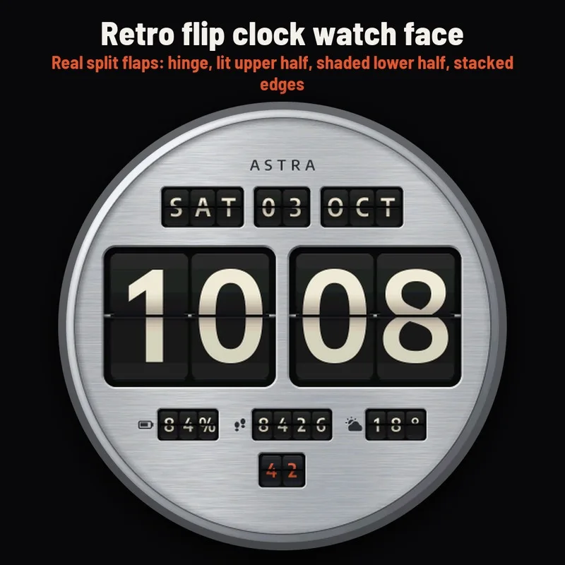 Astra Lamina watch face, gallery image 1