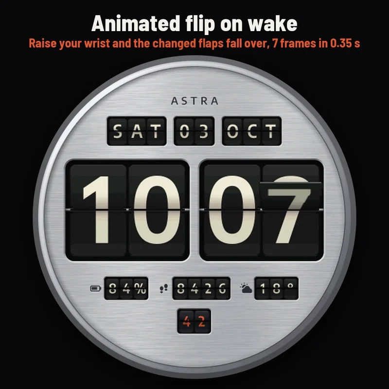 Astra Lamina watch face, gallery image 2