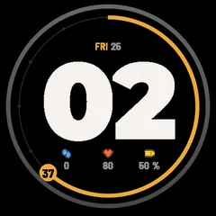Astra Mono watch face preview