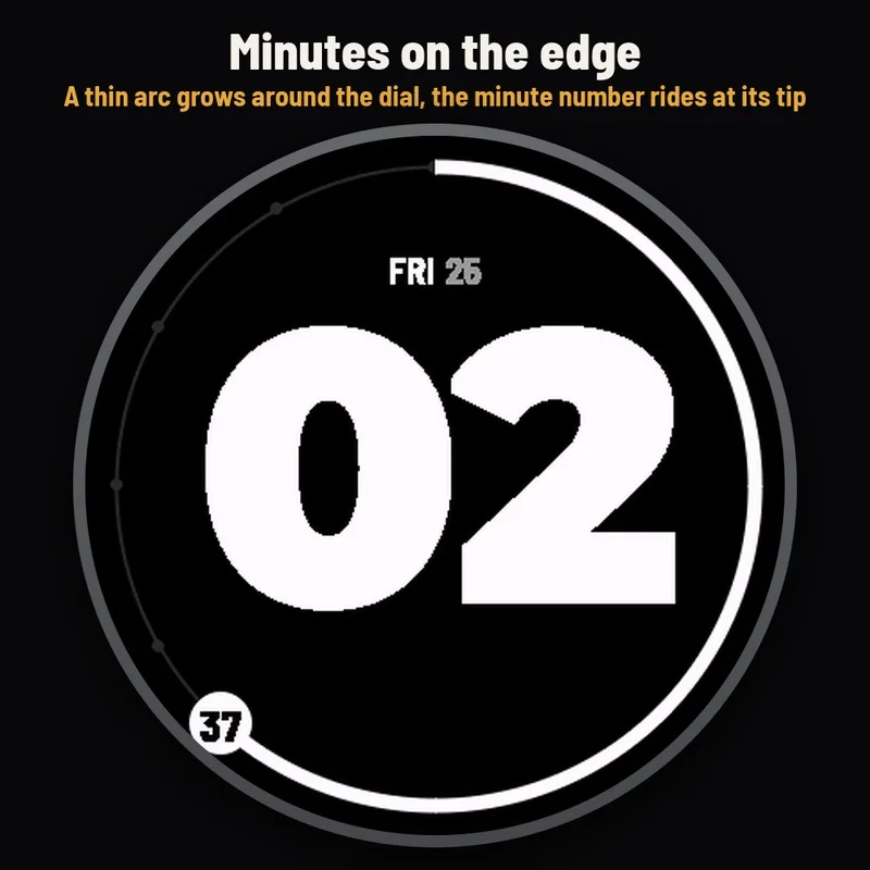 Astra Mono watch face, gallery image 2