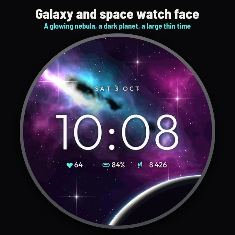 Astra Nebula watch face, gallery image 1