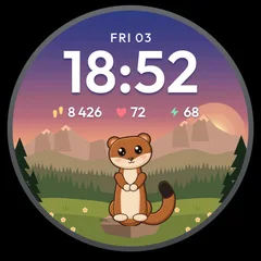 Astra Névé watch face preview