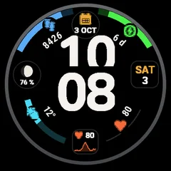 Astra Orbit watch face preview
