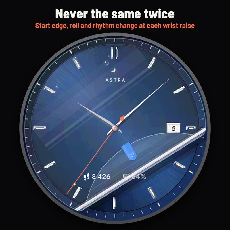 Astra Peel watch face, gallery image 2