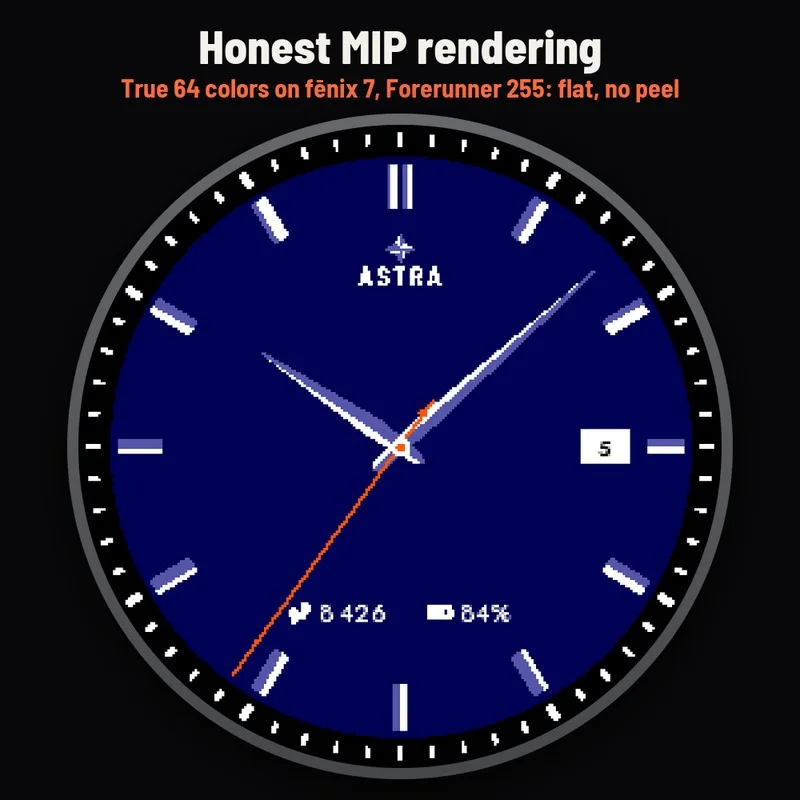 Astra Peel watch face, gallery image 5