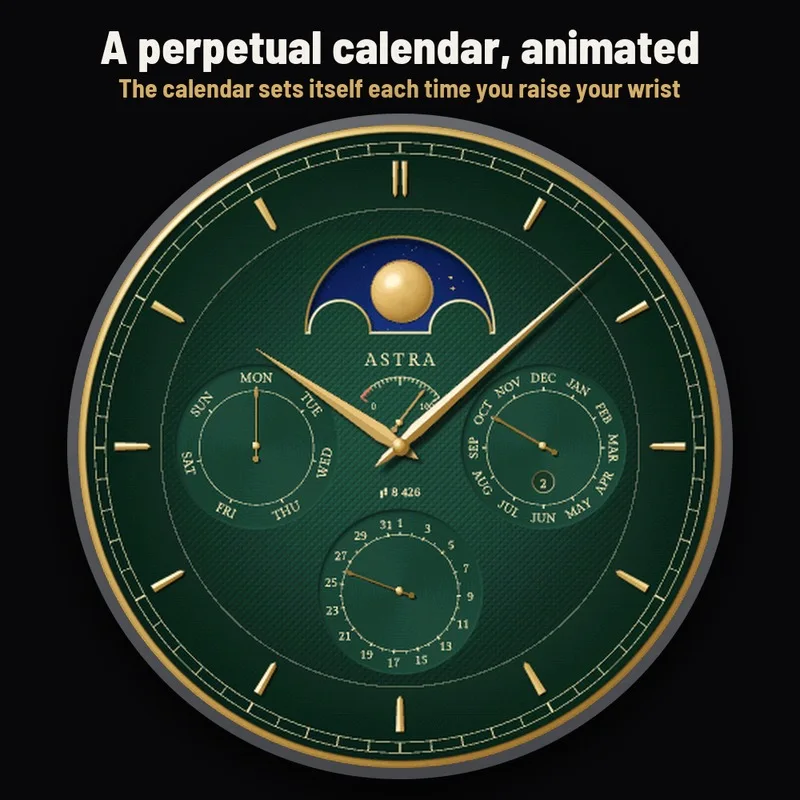 Astra Perpetual watch face, gallery image 1