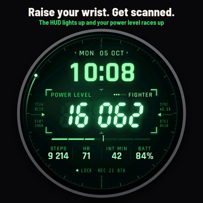 Astra Power Level watch face, gallery image 1