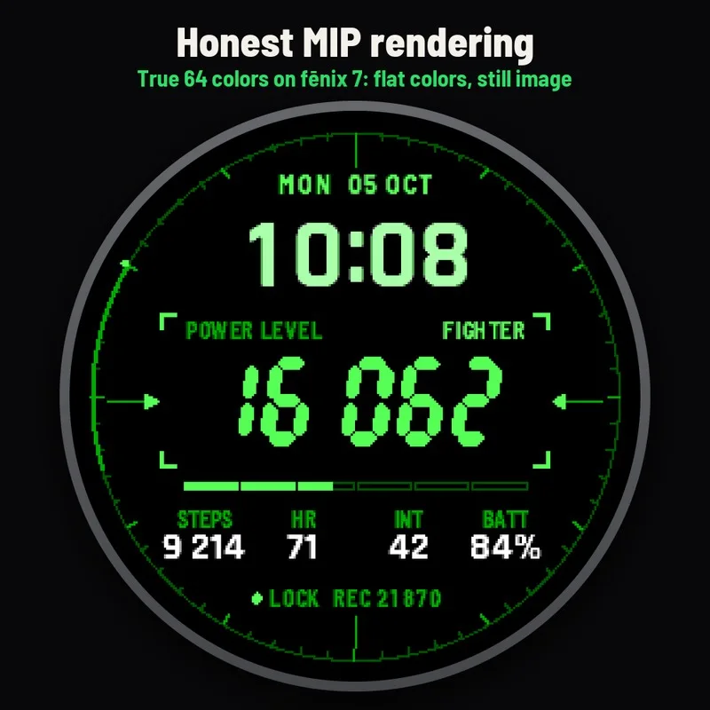 Astra Power Level watch face, gallery image 4