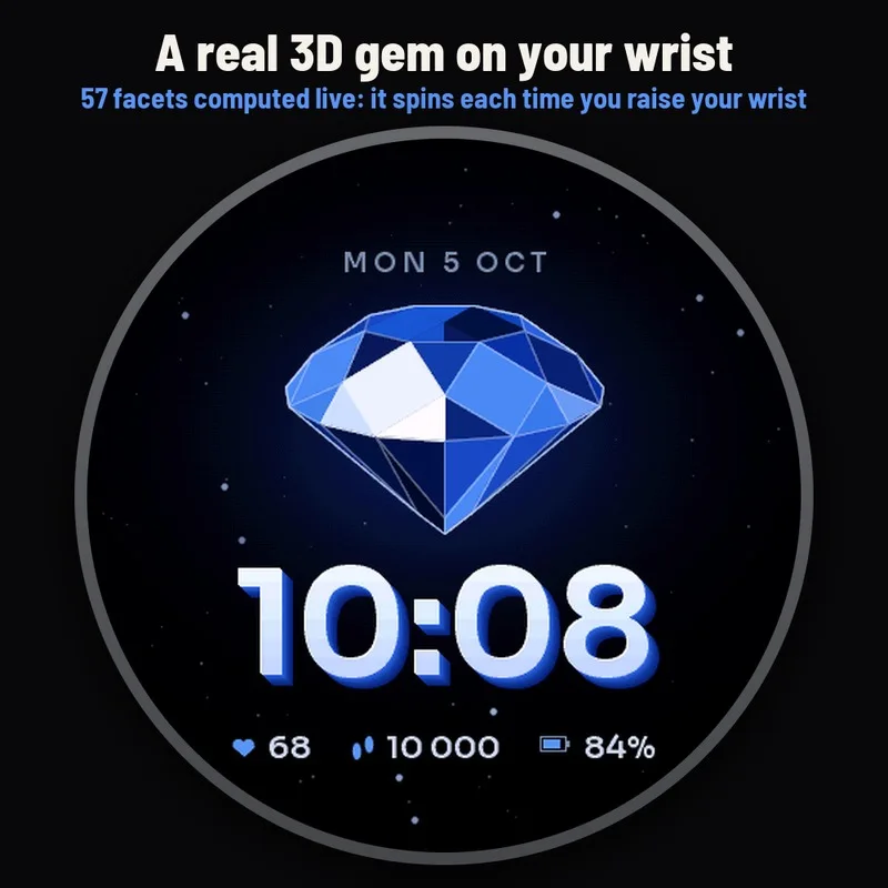 Astra Prism watch face, gallery image 1