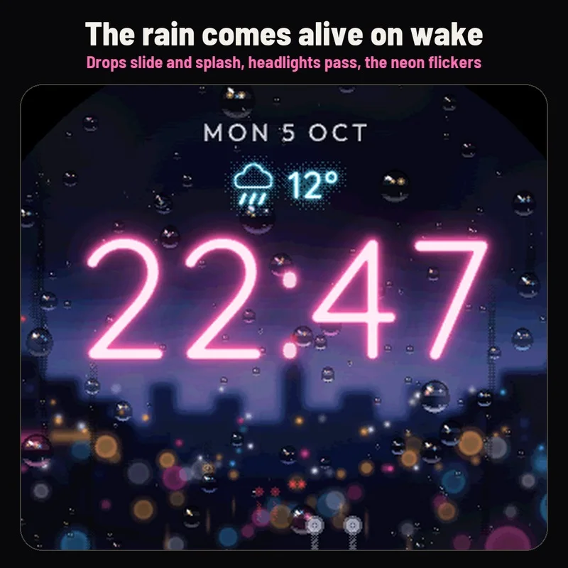 Astra Rainy watch face, gallery image 2