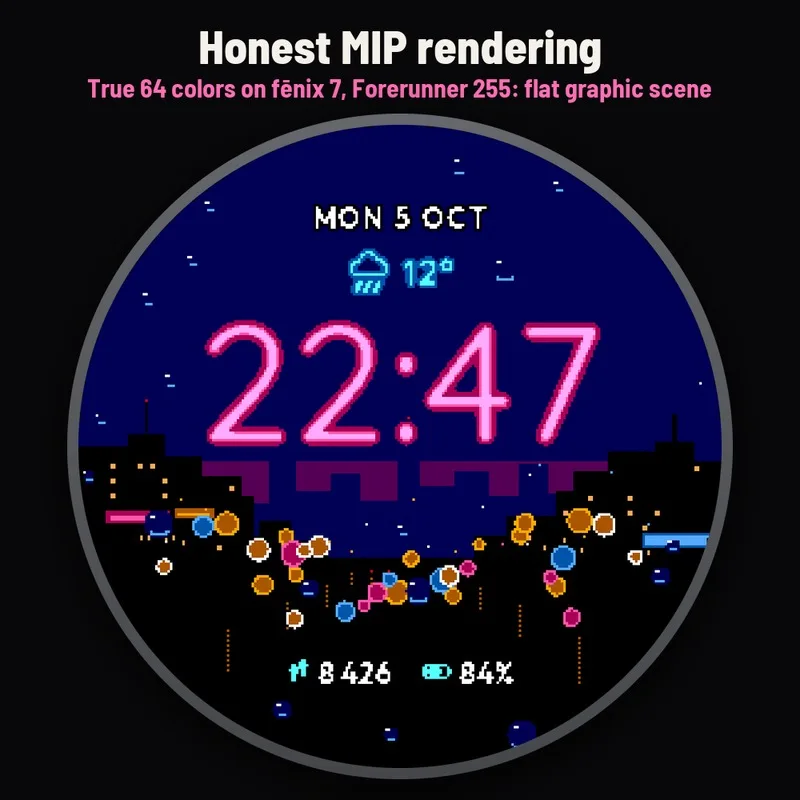 Astra Rainy watch face, gallery image 5