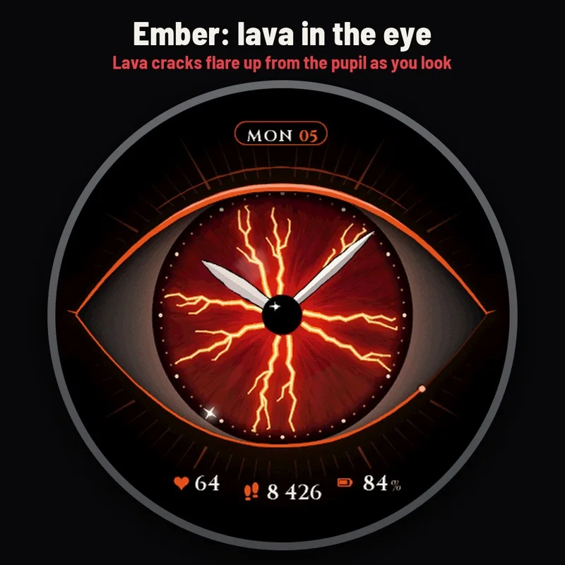 Astra Red Eye watch face, gallery image 3