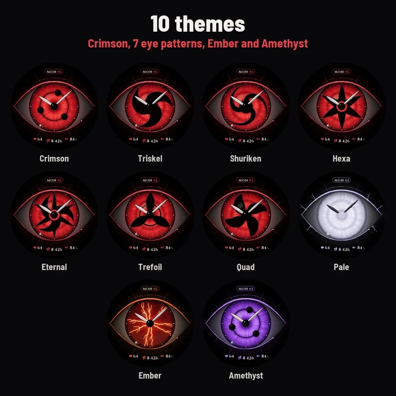 Astra Red Eye watch face, gallery image 4