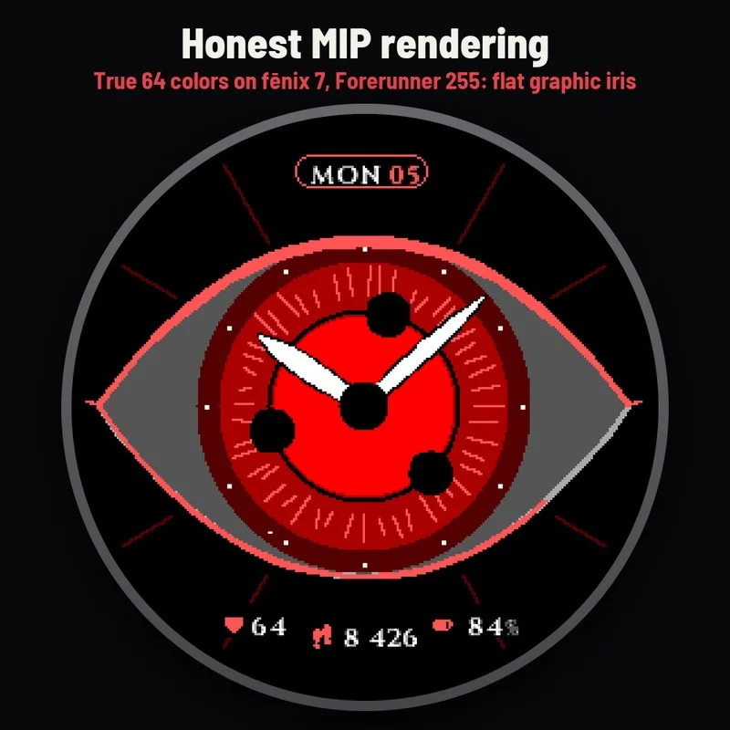 Astra Red Eye watch face, gallery image 5