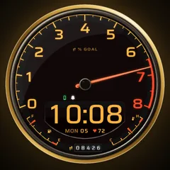 Astra Redline watch face preview