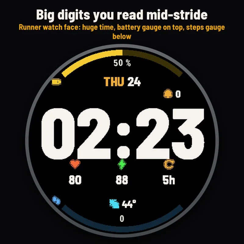Astra Run watch face, gallery image 1