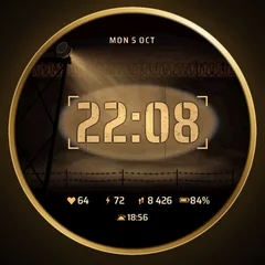 Astra Searchlight watch face preview